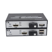 HDMI Extender Over Fiber Maximum 20KM with USB